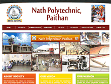 Tablet Screenshot of nathpolytechnic.org